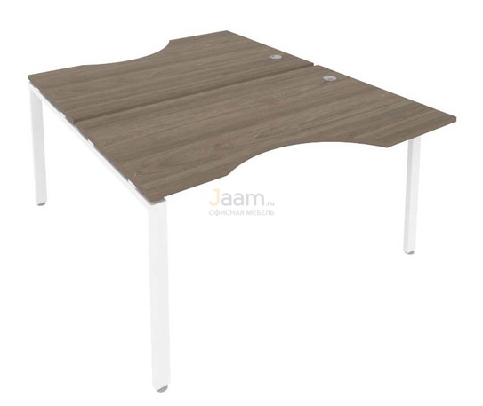 Мебель для персонала Рабочая станция криволинейная Б.РАС-СА-2.2