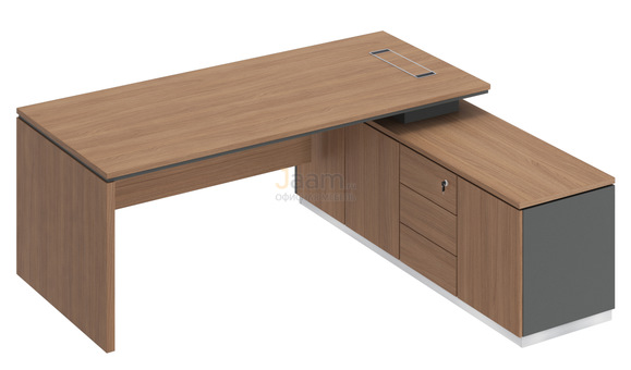 Кабинет руководителя Стол на опорной тумбе правый СИ 108пр