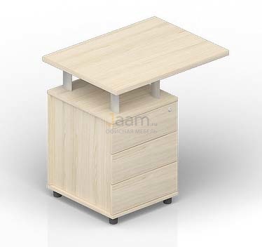 Мебель для персонала Офисная тумба приставная UDP38060