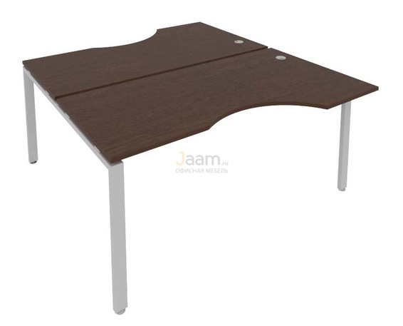 Мебель для персонала Рабочая станция криволинейная Б.РАС-СА-2.1