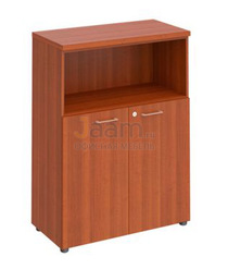 Кабинет руководителя Офисный шкаф для документов средний полузакрытый ПТ 763