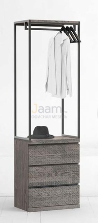 Мебель для персонала Гардероб X OAK с 3 ящиками