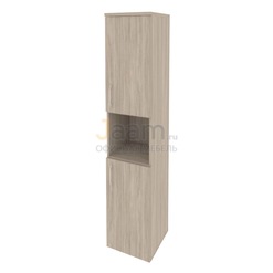 Мебель для персонала Офисный шкаф высокий узкий правый O.SU-1.5(R)