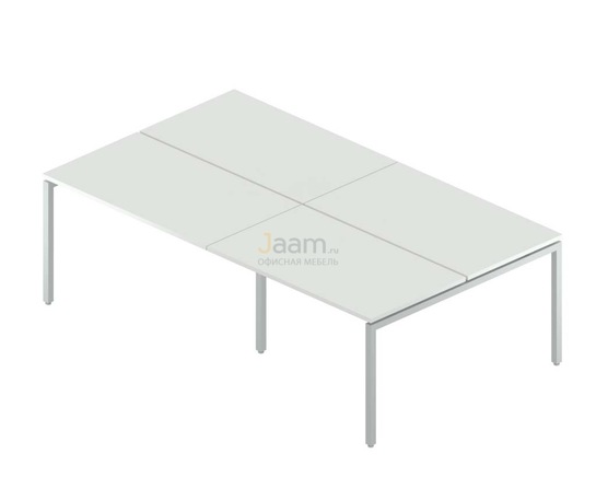 Мебель для персонала Двойная группа сдвоенных столов RP-3(x4)+F-57