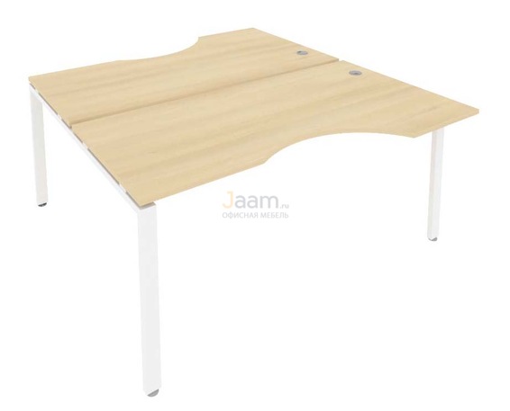 Мебель для персонала Рабочая станция криволинейная Б.РАС-СА-2.1