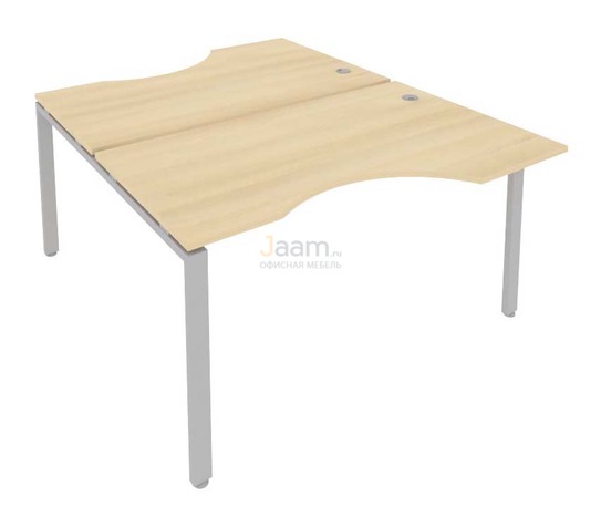 Мебель для персонала Рабочая станция криволинейная Б.РАС-СА-2.2