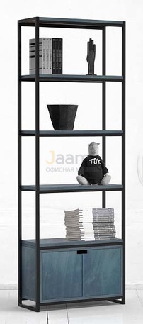 Мебель для персонала Стеллаж низкий с ящиком METALFRAME 4