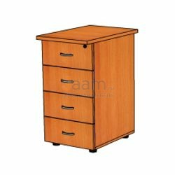 Мебель для персонала Офисная тумба приставная с замком ТФ222