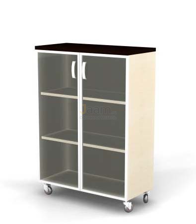 Мебель для персонала Шкаф стеклянные двери BR82.0349