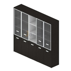 Кабинет руководителя Шкаф с девятью дверьми