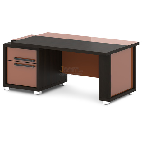 Кабинет руководителя Стол руководителя с одной тумбой L-110пр/л