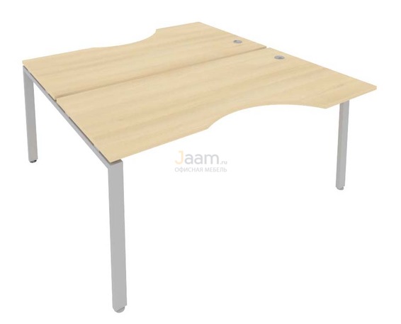 Мебель для персонала Рабочая станция криволинейная Б.РАС-СА-2.1