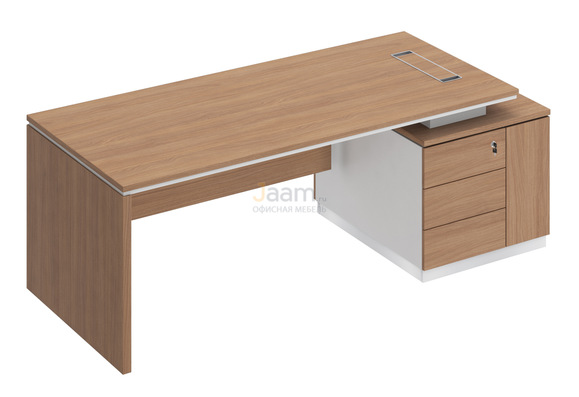 Кабинет руководителя Стол на опорной тумбе правый СИ 112пр