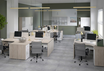 Мебель для персонала Onix бенч-системы